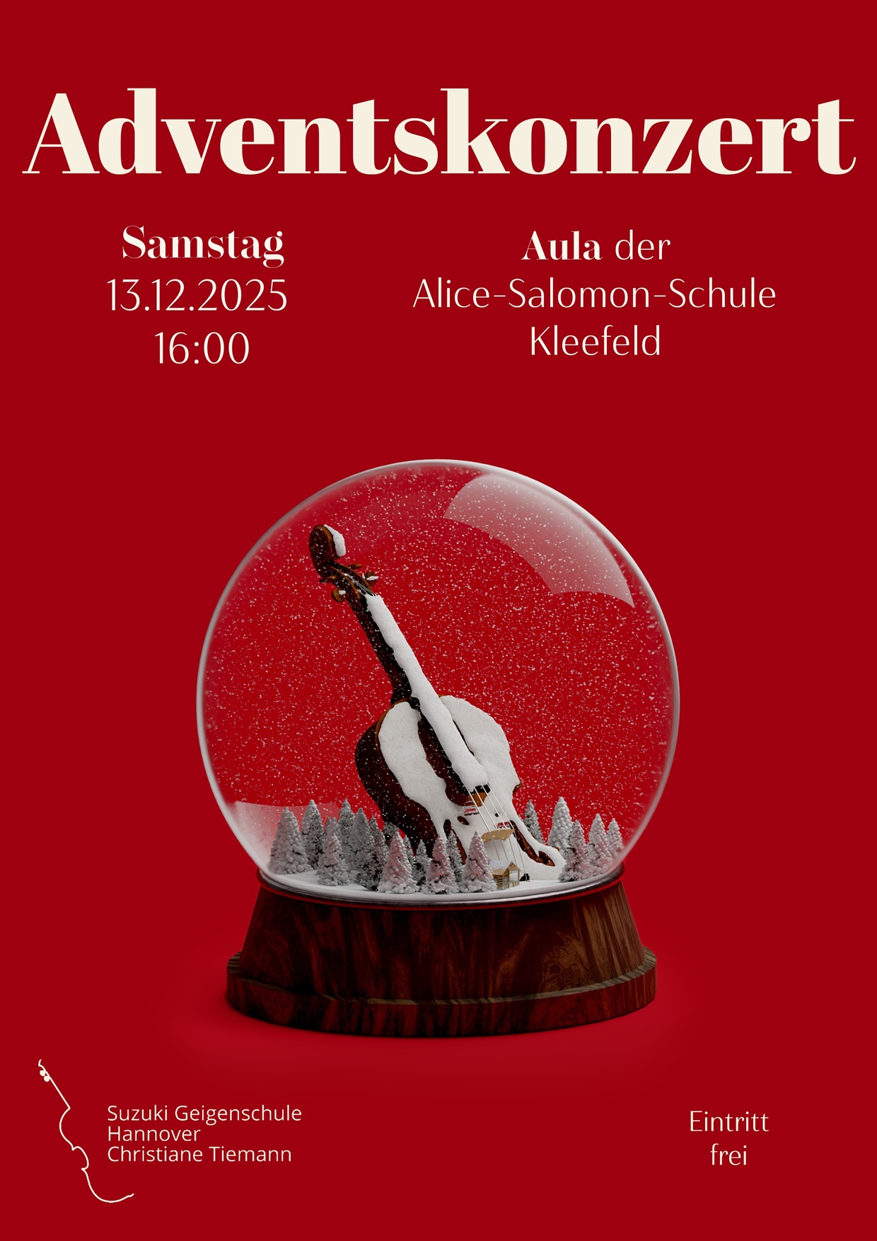 Ankündigung - Adventskonzert Suzuki-Geigenschule 2025