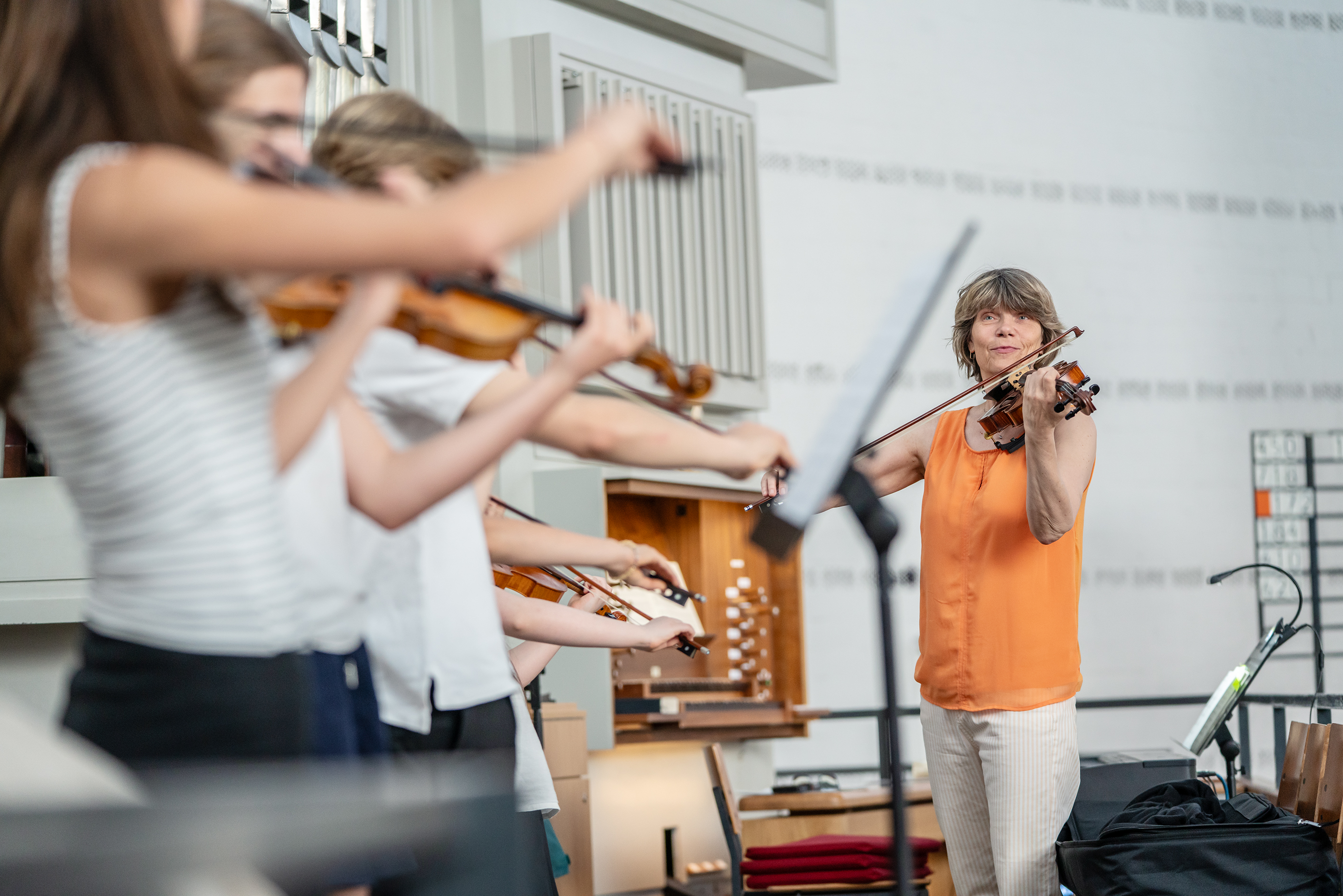 Sommerkonzert der Suzuki-Geigenschule Hannover – Foto: Micha Neugebauer